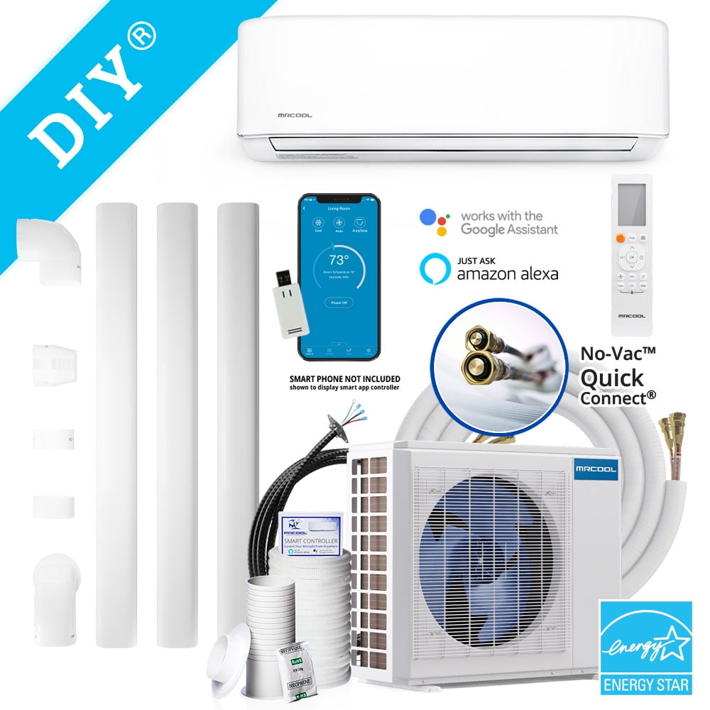 12k BTU MrCool DIY Ductless Heat Pump System