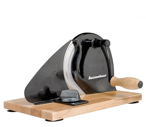Zassenhaus Classic Manual Bread Slicer, Black