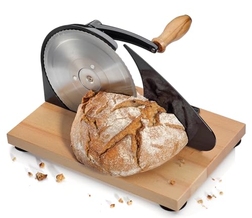 Zassenhaus Classic Manual Bread Slicer, Black