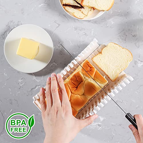 Easy-to-Clean Bread Slicer for Homemade Loaves