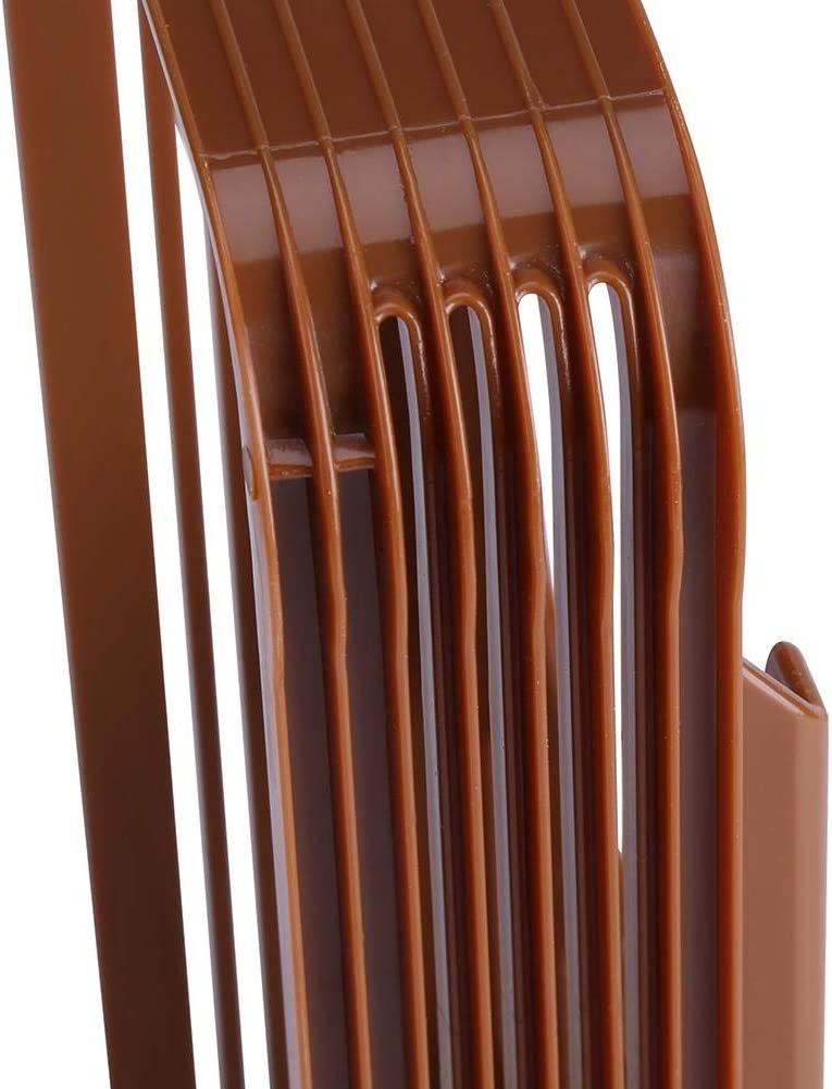 Foldable Bread Slicer with Adjustable Thickness Options