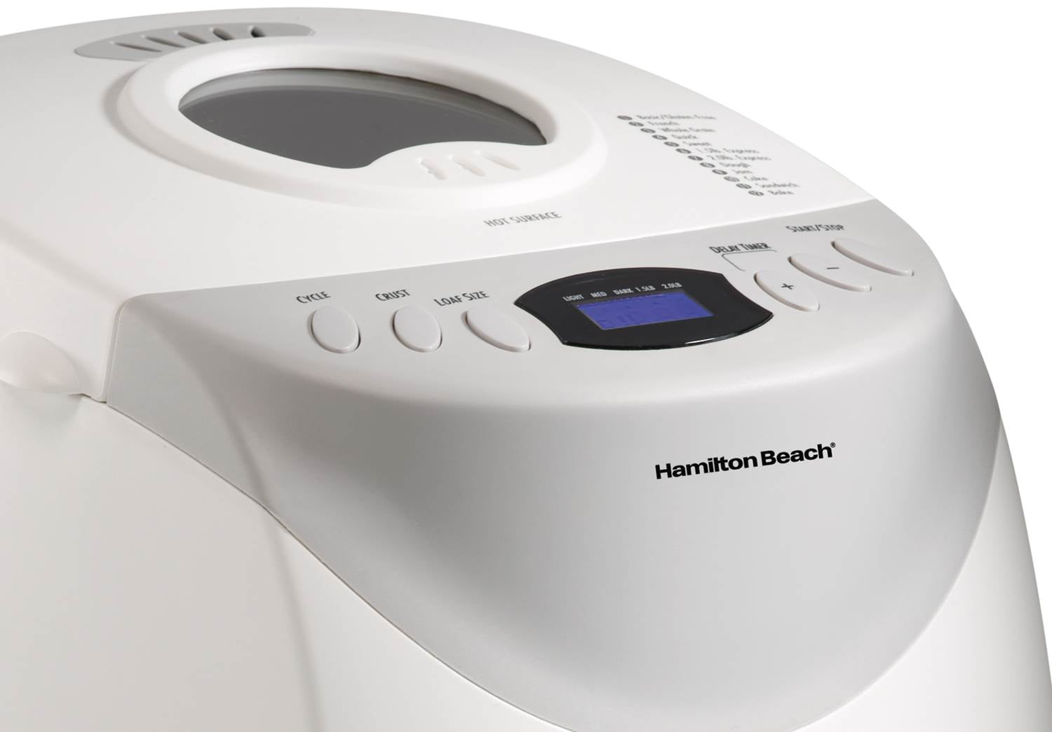 Hamilton Beach Breadmaker with Gluten Free Setting