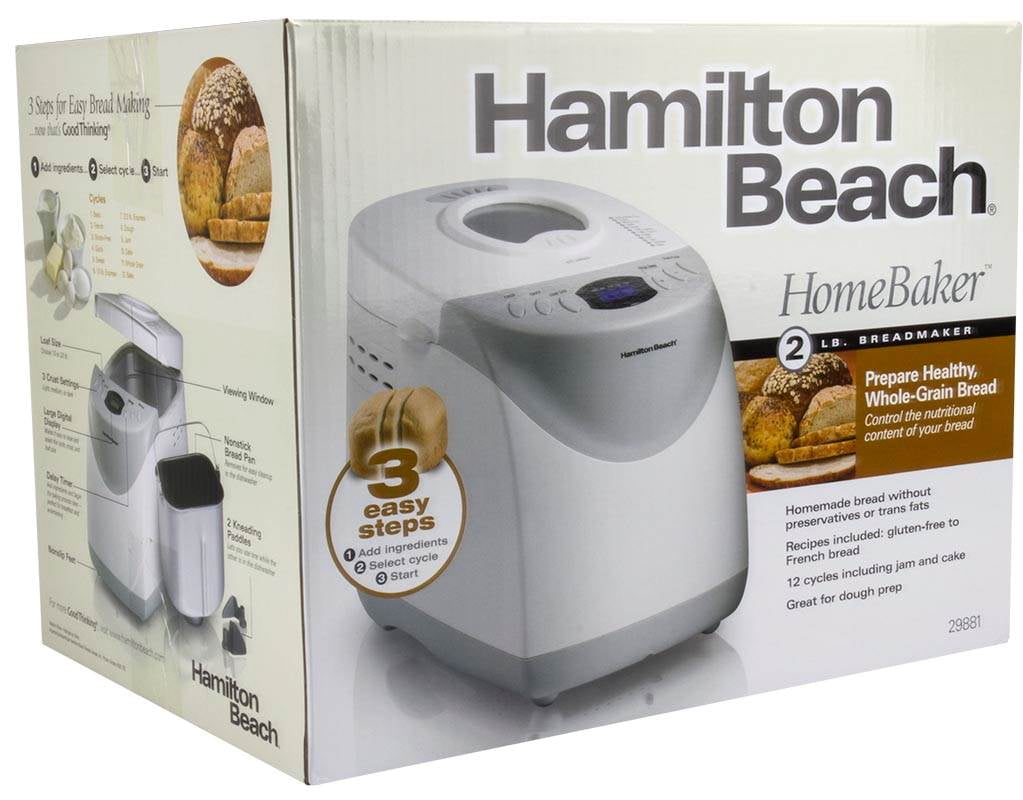 Hamilton Beach Breadmaker with Gluten Free Setting