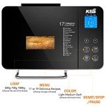 KBS 17-in-1 Stainless Steel Bread Machine 2LB
