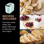 Gourmet Programmable Bread Maker with 19 Settings