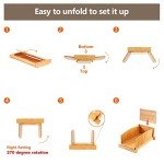 Kiss Core Bamboo Bread Slicer with Crumb Catcher
