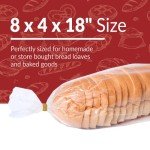Bulk Bread Bags with Ties | 250 Count