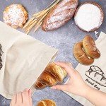 Augshy Reusable Linen Bread Bags for Homemade Bread