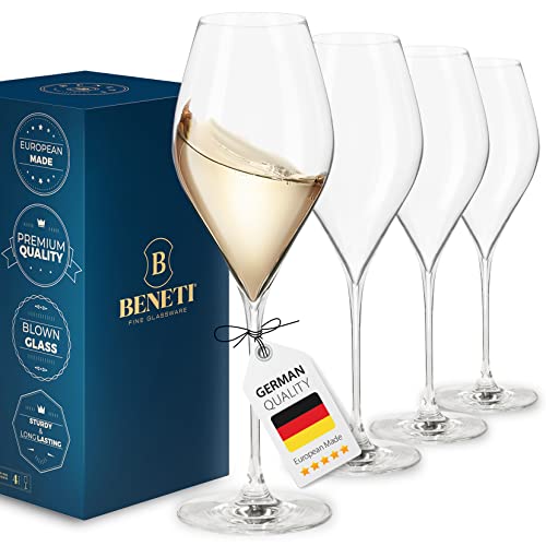 Modern 14oz Wine Glasses, Set of 4