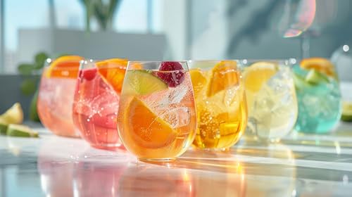 Set of 6 Ravenscroft Stemless Wine Glasses