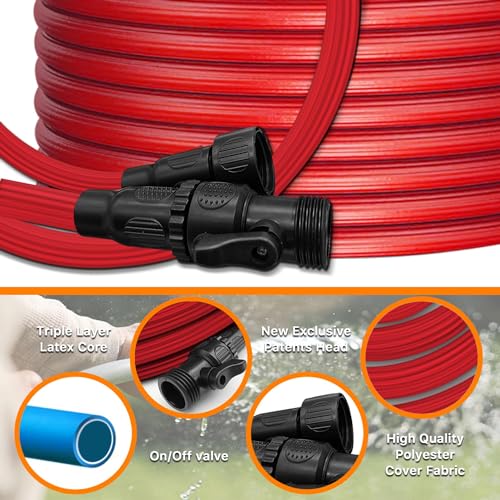 75 FT Pliable Garden Hose with 3/4" Fittings