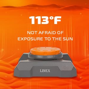 LINEX 8-Pattern Lawn and Garden Sprinkler