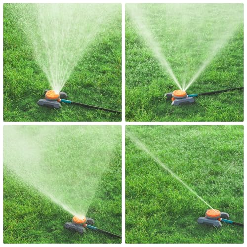LINEX 8-Pattern Lawn and Garden Sprinkler