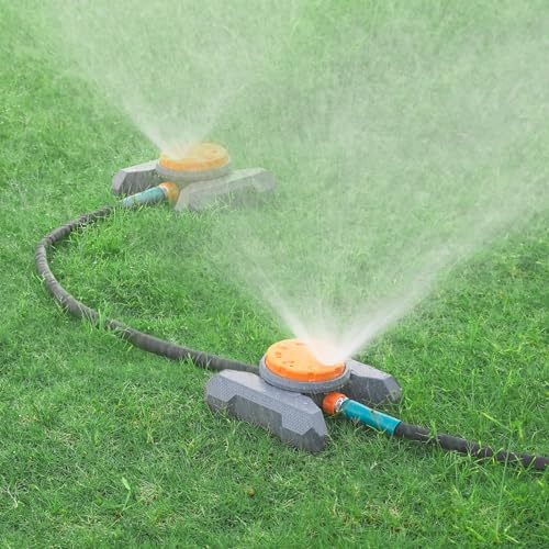 LINEX 8-Pattern Lawn and Garden Sprinkler