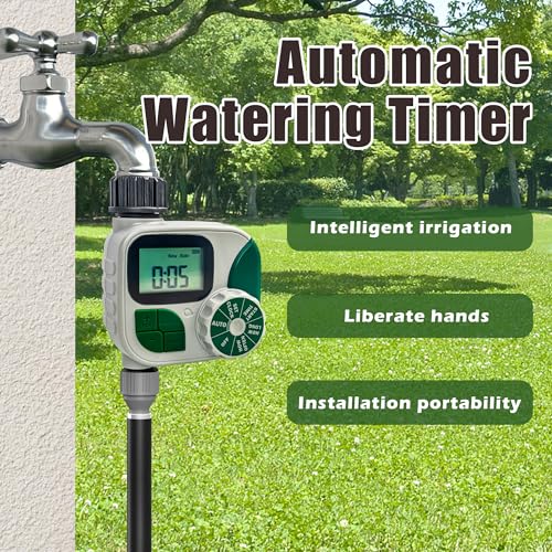 Programmable Garden Hose Timer with Rain Delay