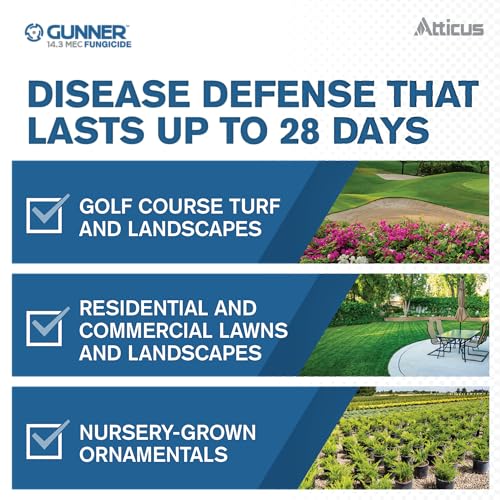 Gunner 14.3 MEC Fungicide for Lawn Care