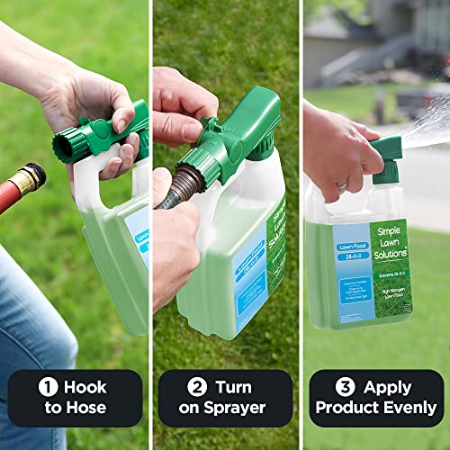 Fast-acting Liquid Fertilizer for Lush Lawns (32oz)