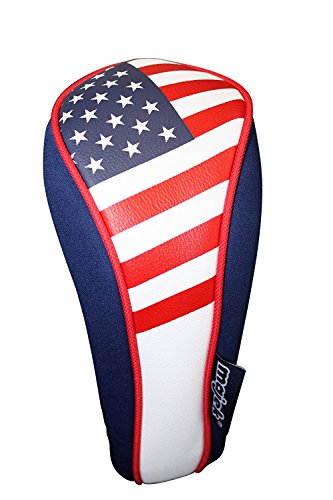Usa Patriot Golf Hybrid Head Cover 3 Team Usa Neoprene Style Patriotic Headcover from Majek
