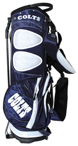 Team Golf NFL Fairway Golf Stand Bag, Lightweight, 14-way Top, Spring Action Stand, Insulated Cooler Pocket, Padded Strap, Umbrella Holder & Removable Rain Hood