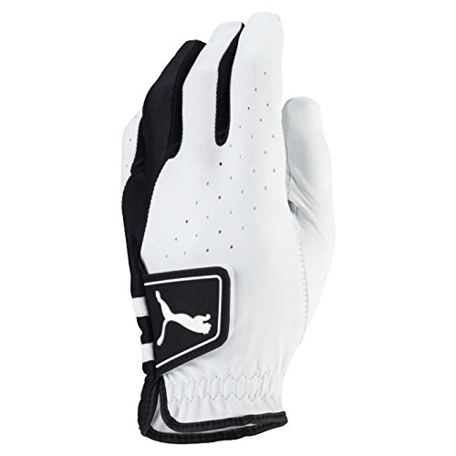 Puma Golf 2018 Men's Pro Formation Hybrid Golf Glove (Bright White-Puma Black, Medium, Left Hand)