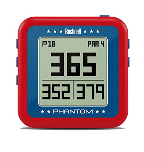 Bushnell 368821 Phantom Golf GPS, Red/Blue