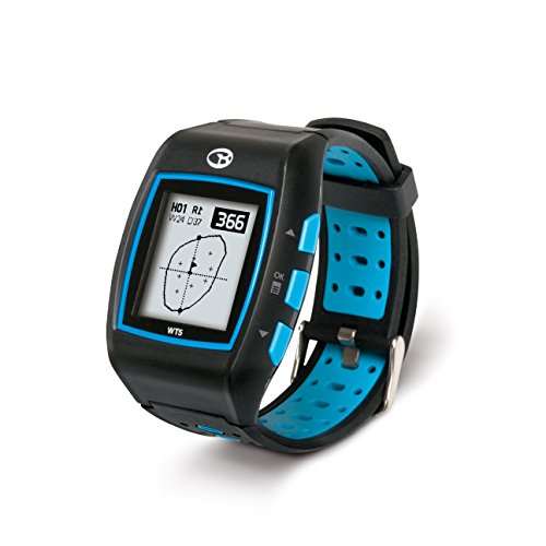 GolfBuddy WT5 Golf GPS Watch, Black/Blue
