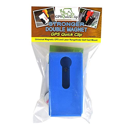 GPSQuickClip Stronger Double Magnet System for Golf Carts