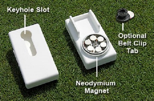 GPSQuickClip Basic Double Magnet System for Golf Carts