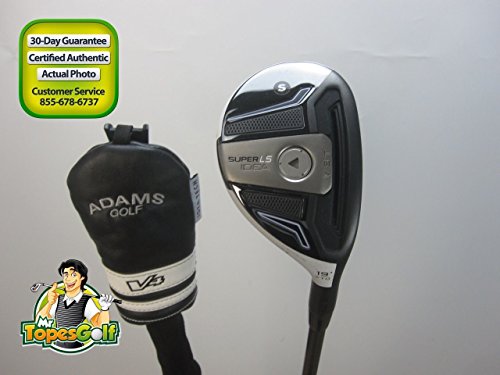 Adams Golf Super LS Hybrid Golf Club (Right Hand, Graphite, Stiff, 19-Degree)