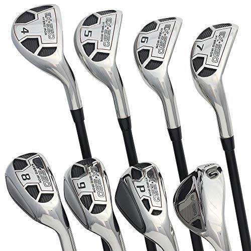 Powerbilt Golf EX-550 Hybrid Iron Set - Men's, Regular Flex