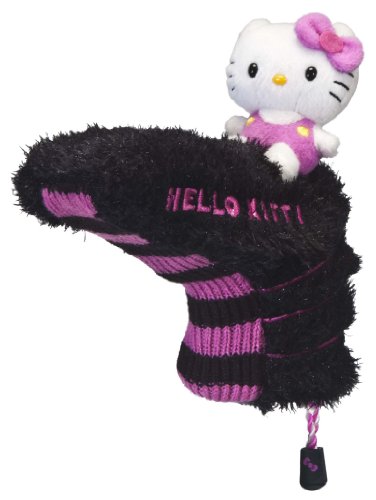 Hello Kitty Golf "Mix and Match" Putter Headcover (Black/Pink) by Hello Kitty Golf