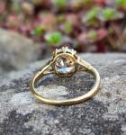 Antique 2ct Old Cut Diamond Solitaire Ring