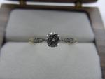 Beautiful Antique 18ct Platinum Diamond Engagement Ring