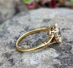 Antique 2ct Old Cut Diamond Solitaire Ring