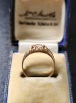 Victorian Diamond Solitaire Ring in 18ct Gold