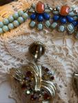 Adjustable Vintage Costume Jewellery Ring