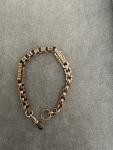 Gold Vintage Stars & Bars Bracelet