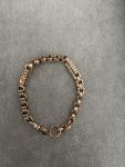 Gold Vintage Stars & Bars Bracelet