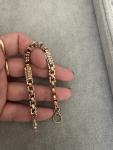 Gold Vintage Stars & Bars Bracelet