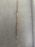 Gold Vintage Stars & Bars Bracelet