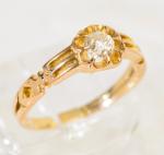Victorian 18ct Gold Diamond Engagement Ring c.1880