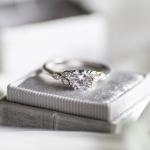 Vintage 2Ct Round Cut Diamond Flower Engagement Ring