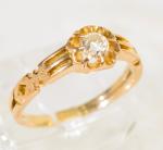 Victorian 18ct Gold Diamond Engagement Ring c.1880