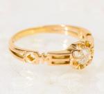 Victorian 18ct Gold Diamond Engagement Ring c.1880