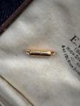 15ct Gold Antique Barrel Necklace Clasp, Victorian