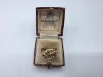 9ct Gold Victorian Lovers Knot Ring, 1899