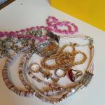 Vintage Monet Gold Tone Costume Jewellery Necklace