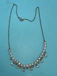 Vintage Antique Pearl and Diamond Necklace