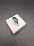 Victorian 15ct Gold Emerald Diamond Ring