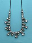 Vintage Antique Pearl and Diamond Necklace